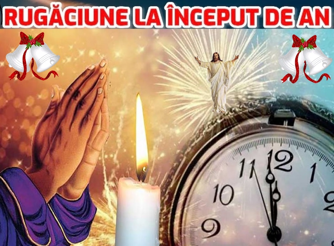 Rugăciunea la început de An Nou te ajută să-ți meargă bine in toate, sa ai spor si ajutor in casă, la muncă si oriunde mergi, intelegere in familie, sanatate si pace