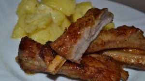 Costitita de porc caramelizata