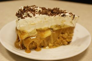 Prajitura ” Banoffee ” – 5 ingrediente si e gata in10 minute