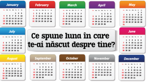 Ce spune luna in care te-ai nascut despre tine si despre temperamentul tau!