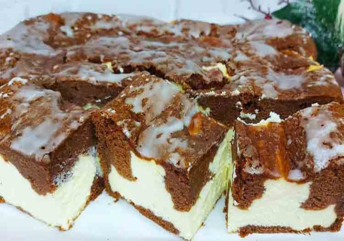 Cheesecake cu ciocolata si branza de vaci- Foarte aromat si gustos
