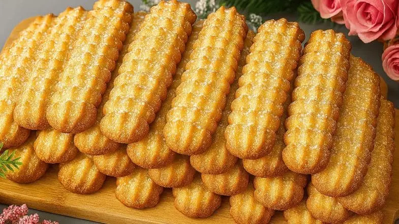 Fursecuri delicate, fragede, sfărâmicioase, care se topesc în gură – gata în 10 minute. Puține ingrediente, foarte economice, dar atât de delicioase