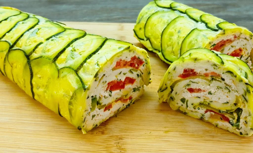 Ruladă de dovlecei cu legume. Nu este dificil de preparat, dar iese foarte gustoasă! Poate fi preparată cu orice umplutură. O gustare frumoasă și sănătoasă Ruladă de dovlecei cu legume. Nu este dificil de preparat, dar iese foarte gustoasă! Poate fi preparată cu orice umplutură. O gustare frumoasă și sănătoasă