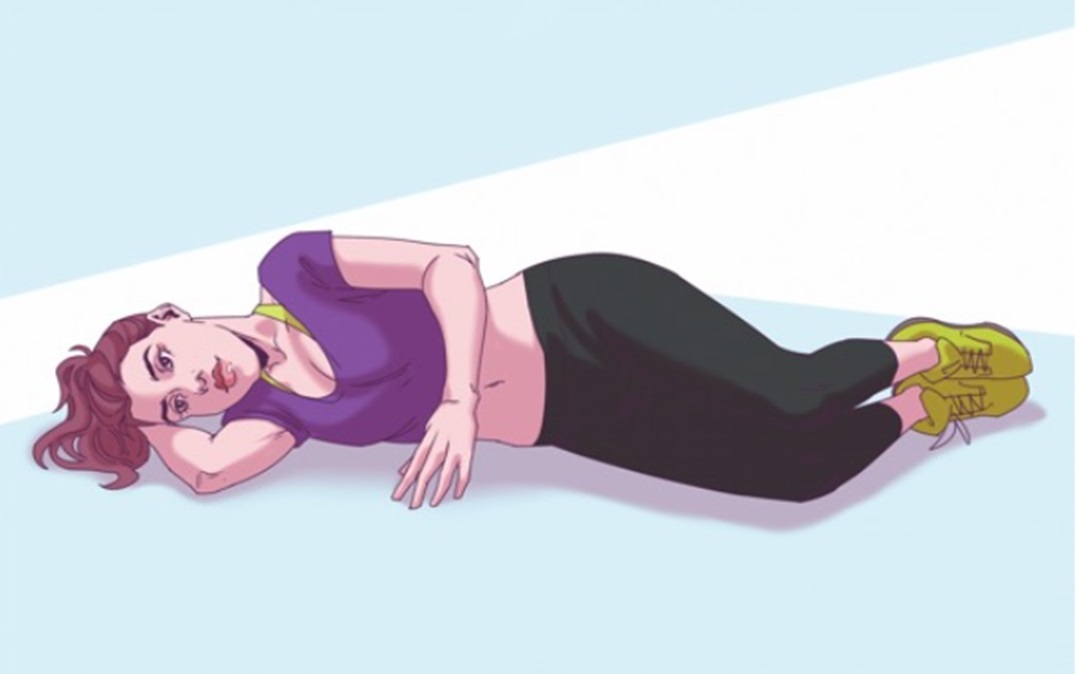 5 exerciții „leneșe” care te vor ajuta să scapi rapid de grăsimea din talie
