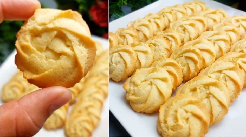 Rețetă rapidă și ușoară de prăjituri delicioase cu unt – Au un gust grozav, simplu de preparat!