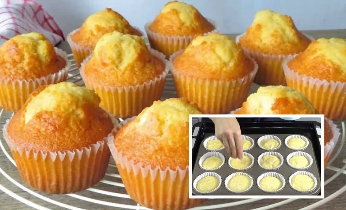 Garantat că sunt cele mai bune brioșe din lume. Sunt pufoase, moi și cu adevărat foarte delicioase