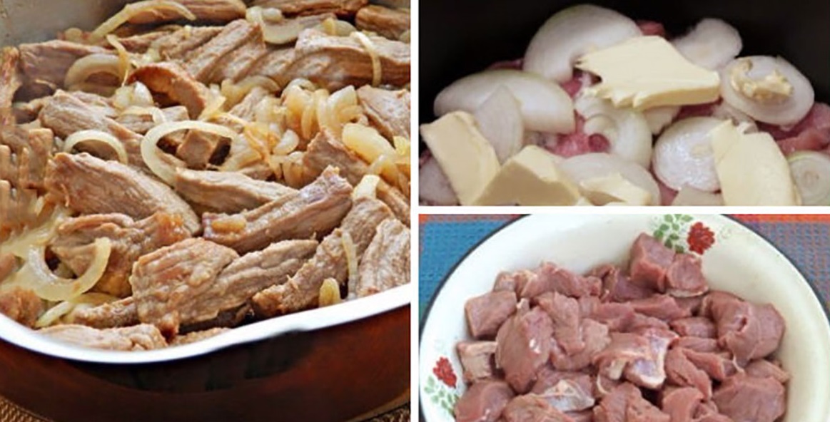 Carne extrem de gingașă preparată după o rețetă ucrainească. Carnea pur și simplu se topește în gură!