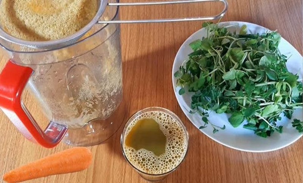 Suc de morcov și năsturel – remediu natural pentru curățarea plămânilor